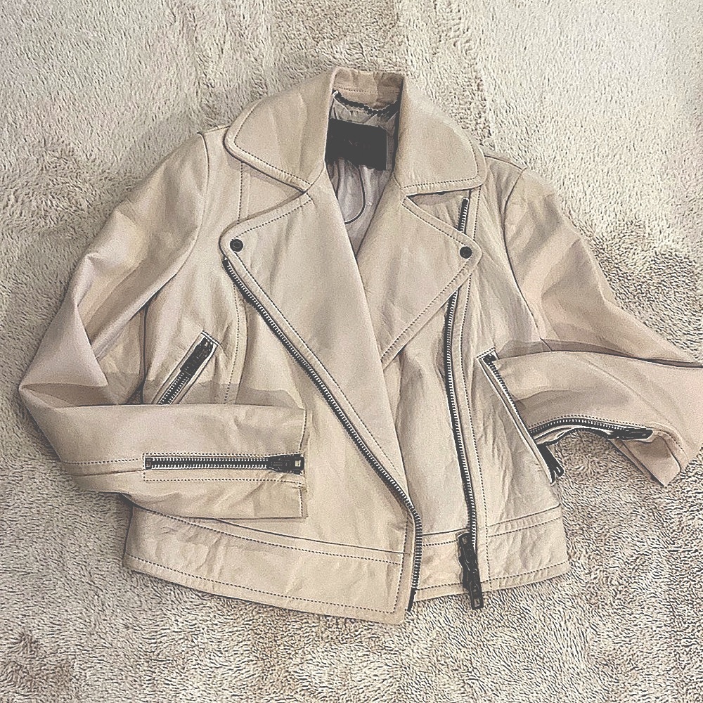 COACH Women Moto Leather Jacket